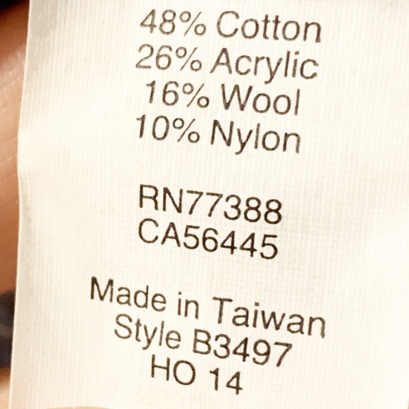 J. Crew Factory Wool Blend Ling Sleeve Pullover Crewneck Sweater Side Vent 🟦 - Picture 5 of 5